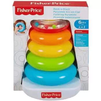 Fisher Price Renkli Halkalar, Üst Üste Dizilebilir, 5 Adet