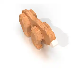 Boz Ayı - Manyetik Ahşap Oyuncak