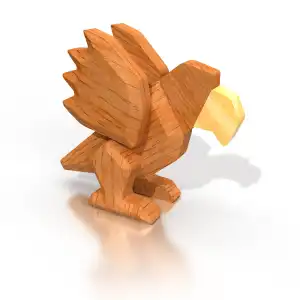 Kartal - Manyetik Ahşap Oyuncak