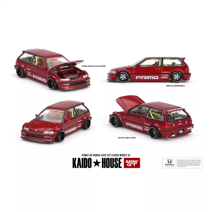 Mini GT 1/64 Honda Civic (EF) Kaido Works V2 - KHMG156