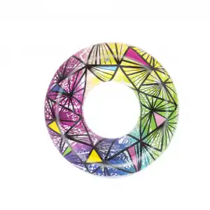 Bestway Cam Görünümlü Desenli Simit 119 Cm