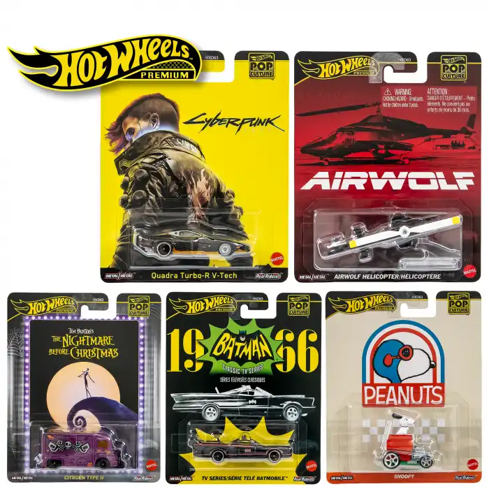 Hot Whels Premium Pop Culture Mix M - HXD63 979M