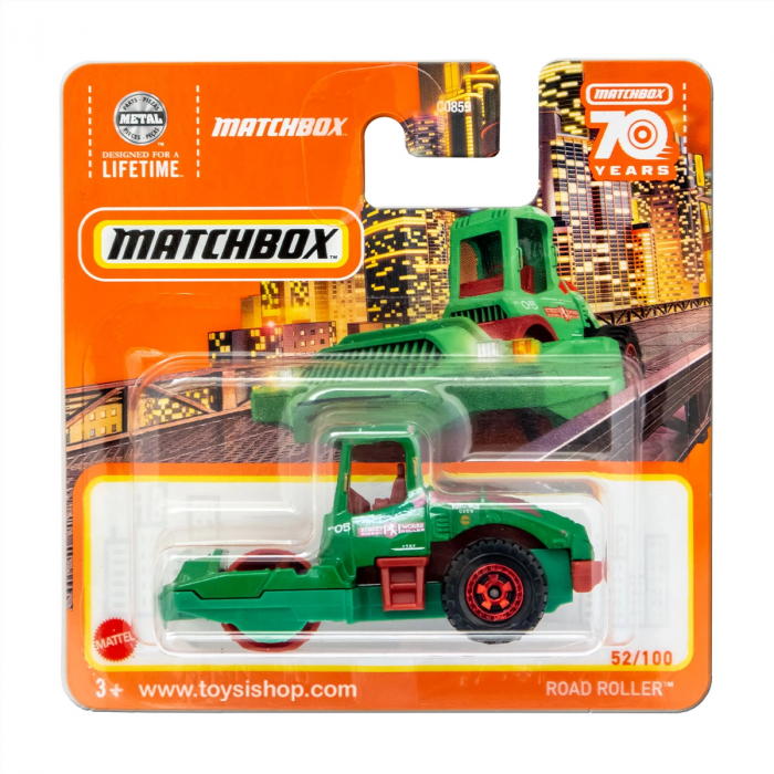 Matchbox Road Roller , 70. Yıl Özel Seri , 52/100