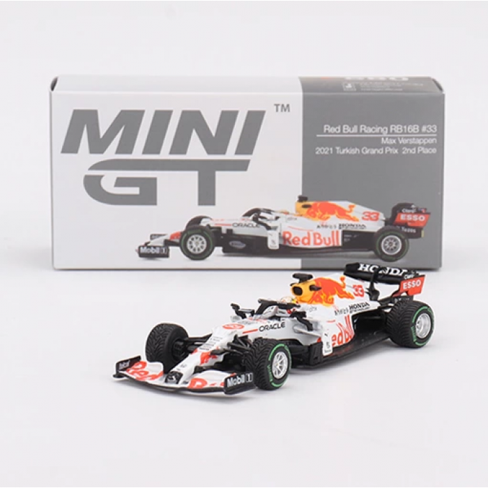 Mini GT Red Bull RB16B #33 Max Verstappen 2021 Turkish Grand Prix