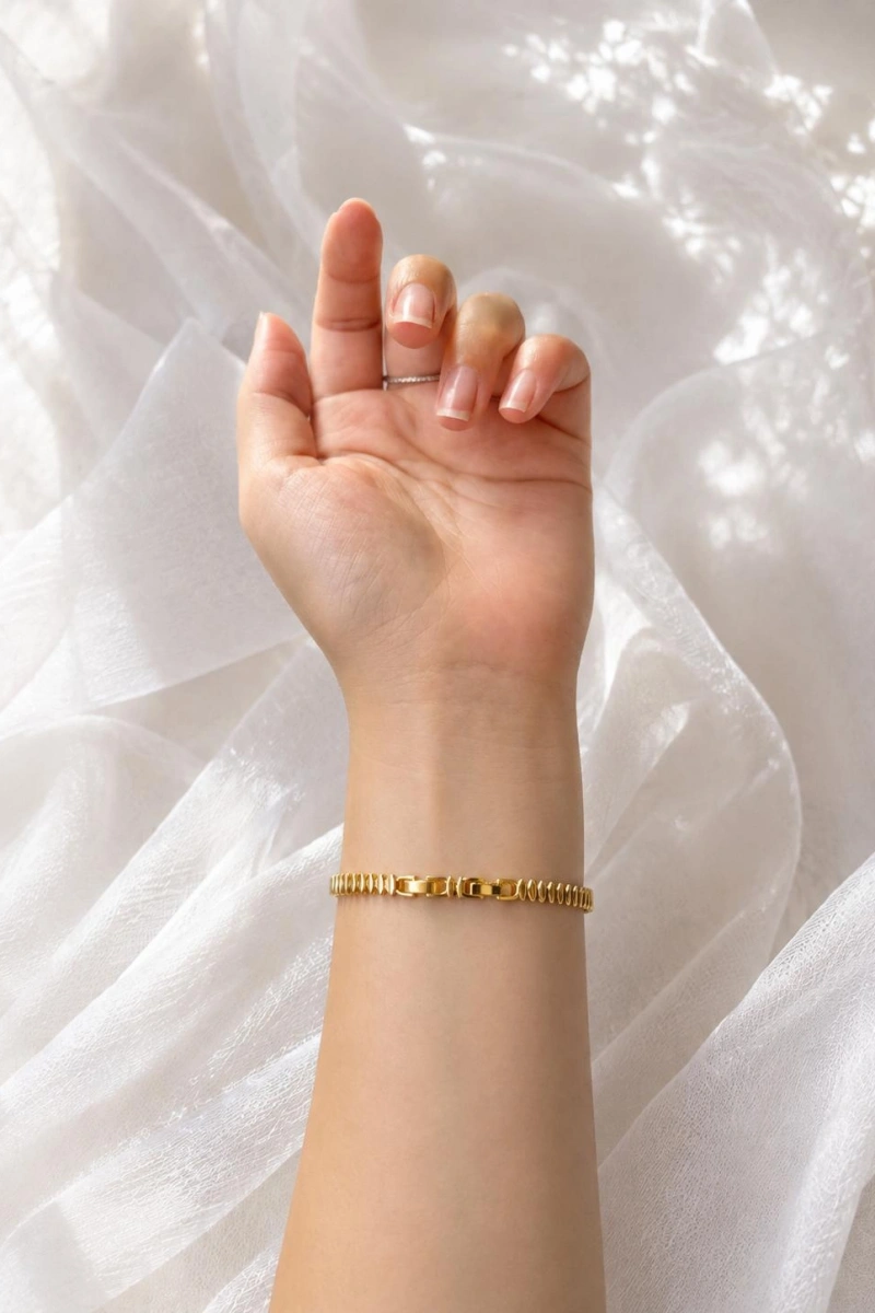 SARMAL HALKALI GOLD BİLEKLİK