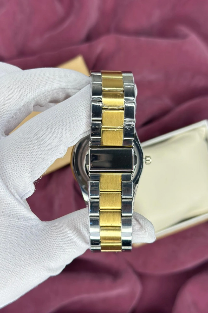 SİYAH KADRAN GOLD DETAY OTOMATİK ERKEK KOL SAATİ