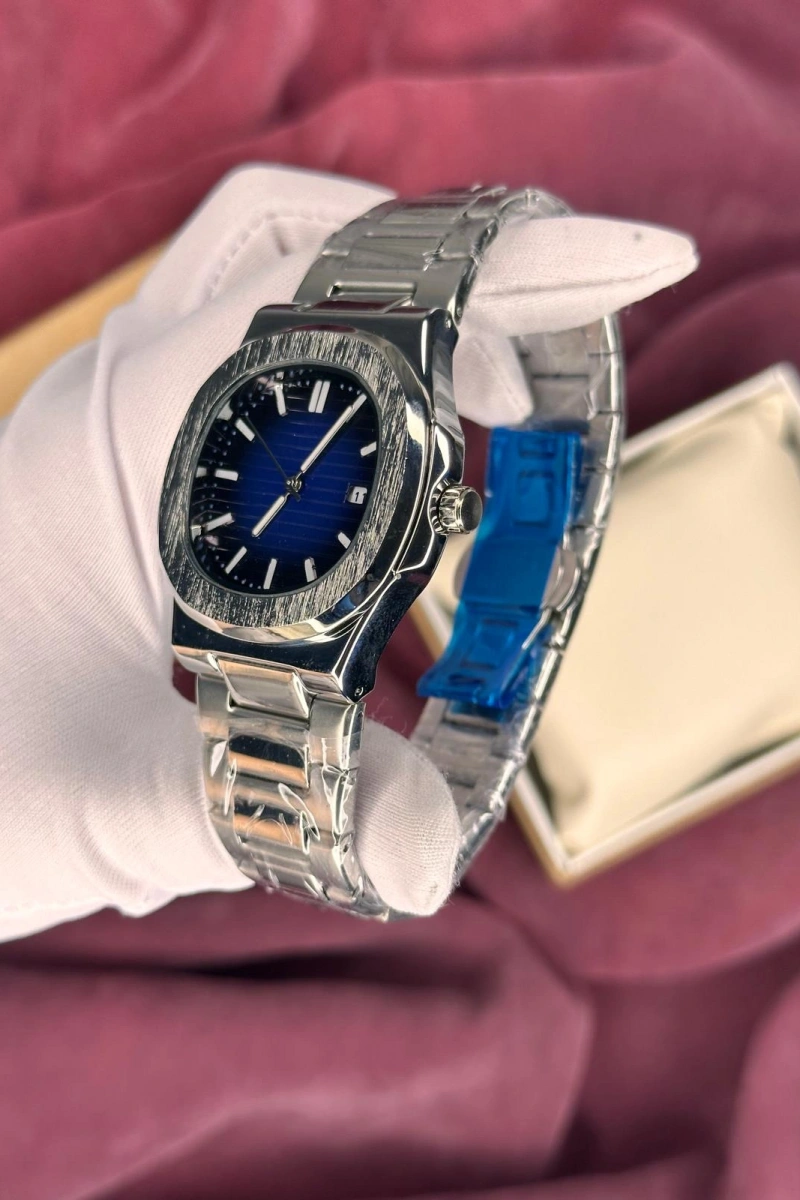 PATEK PHİLİPPE LACİVERT KADRAN ERKEK KOL SAATİ