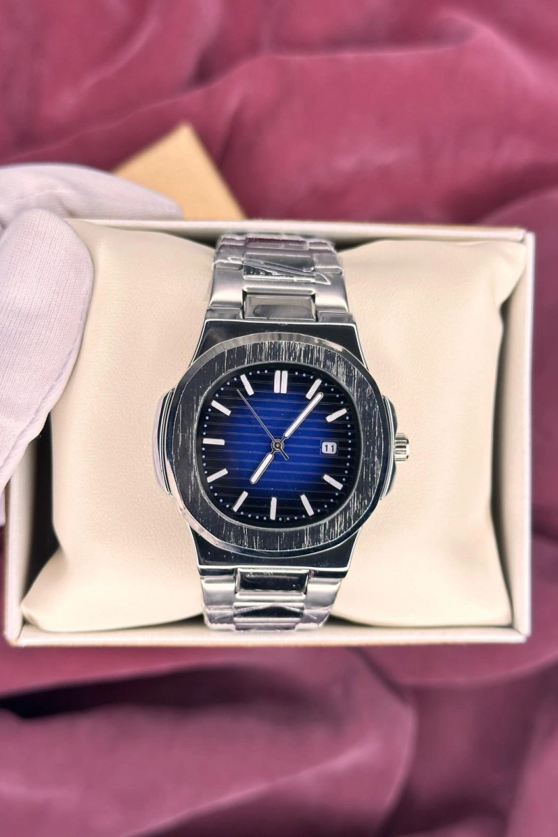 PATEK PHİLİPPE LACİVERT KADRAN ERKEK KOL SAATİ