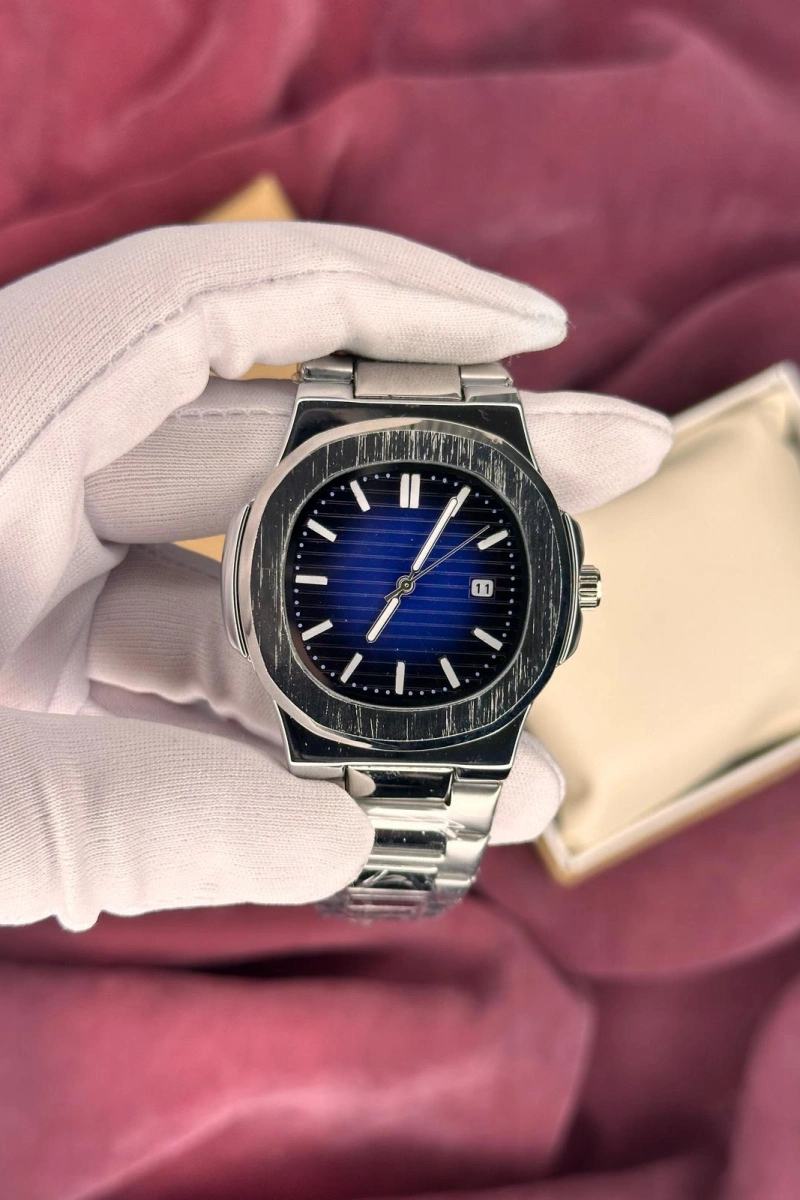 PATEK PHİLİPPE LACİVERT KADRAN ERKEK KOL SAATİ