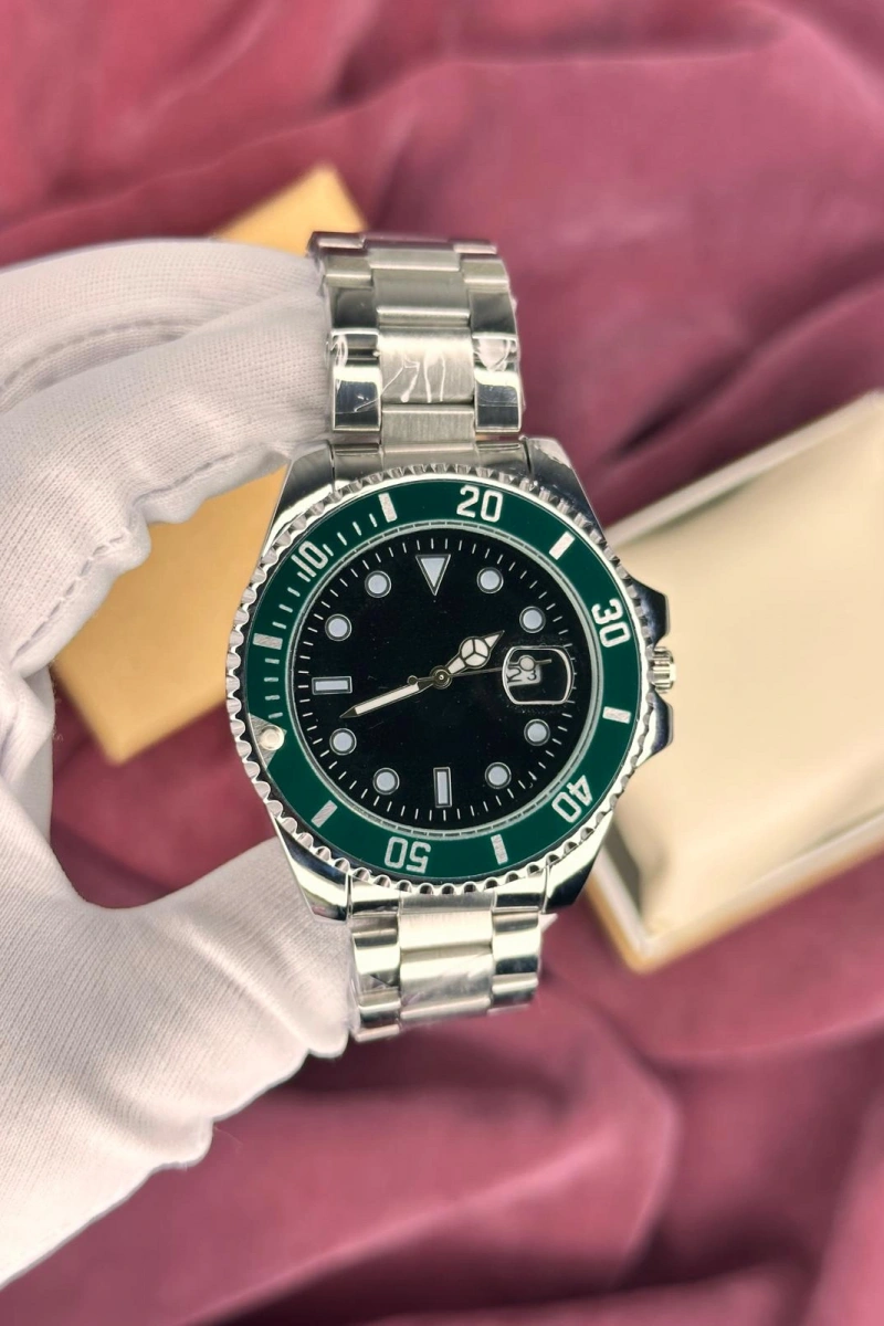 DAYTONA KRONOGRAF SİYAH KARDAN ERKEK KOL SAATİ