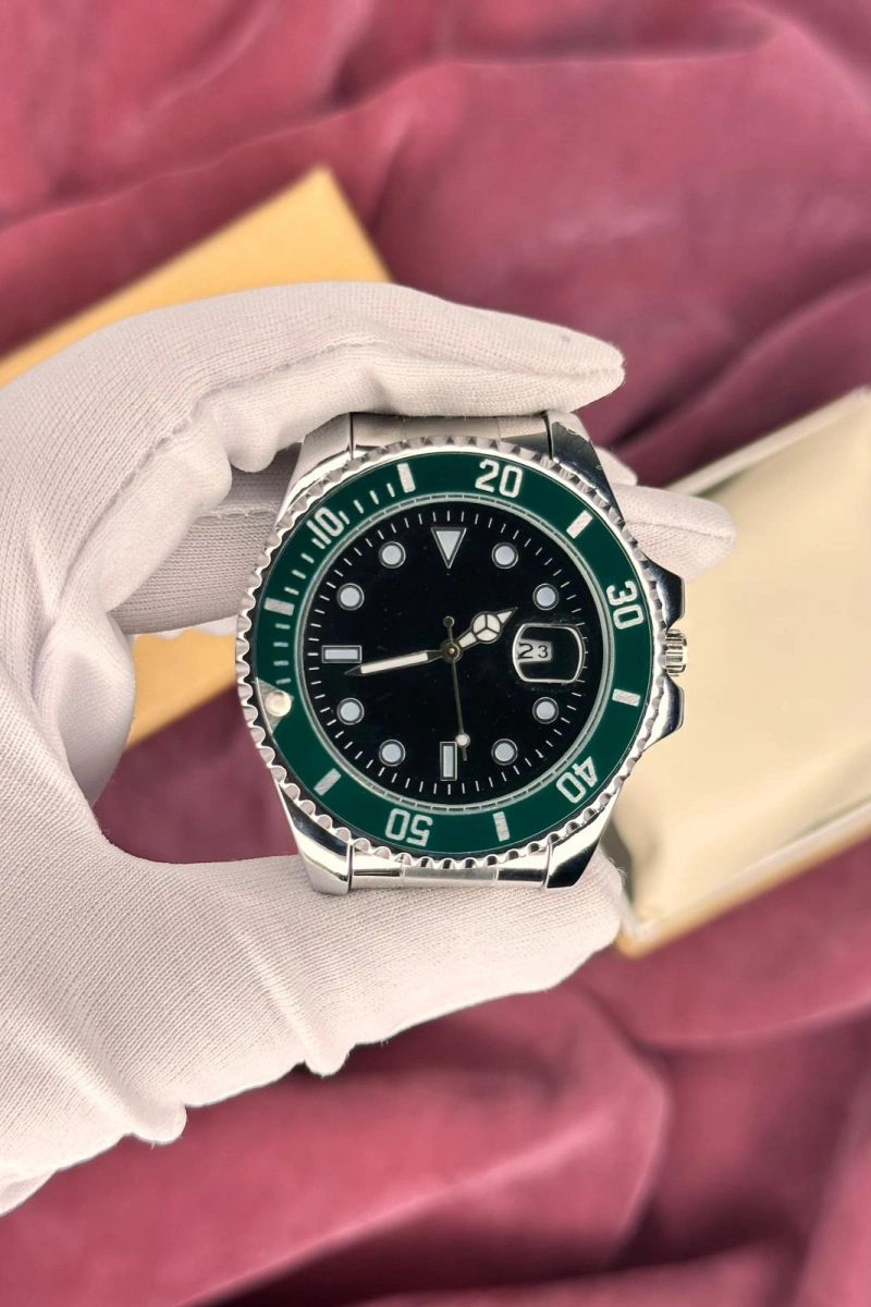 DAYTONA KRONOGRAF SİYAH KARDAN ERKEK KOL SAATİ