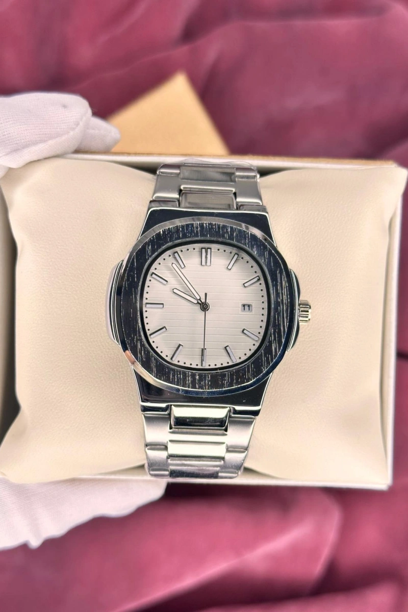 PATEK PHİLİPPE BEYAZ KADRAN ERKEK KOL SAATİ