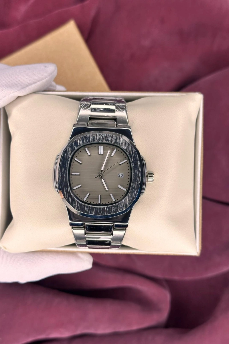 PATEK PHİLİPPE SÜT KAHVESİ KADRAN ERKEK KOL SAATİ