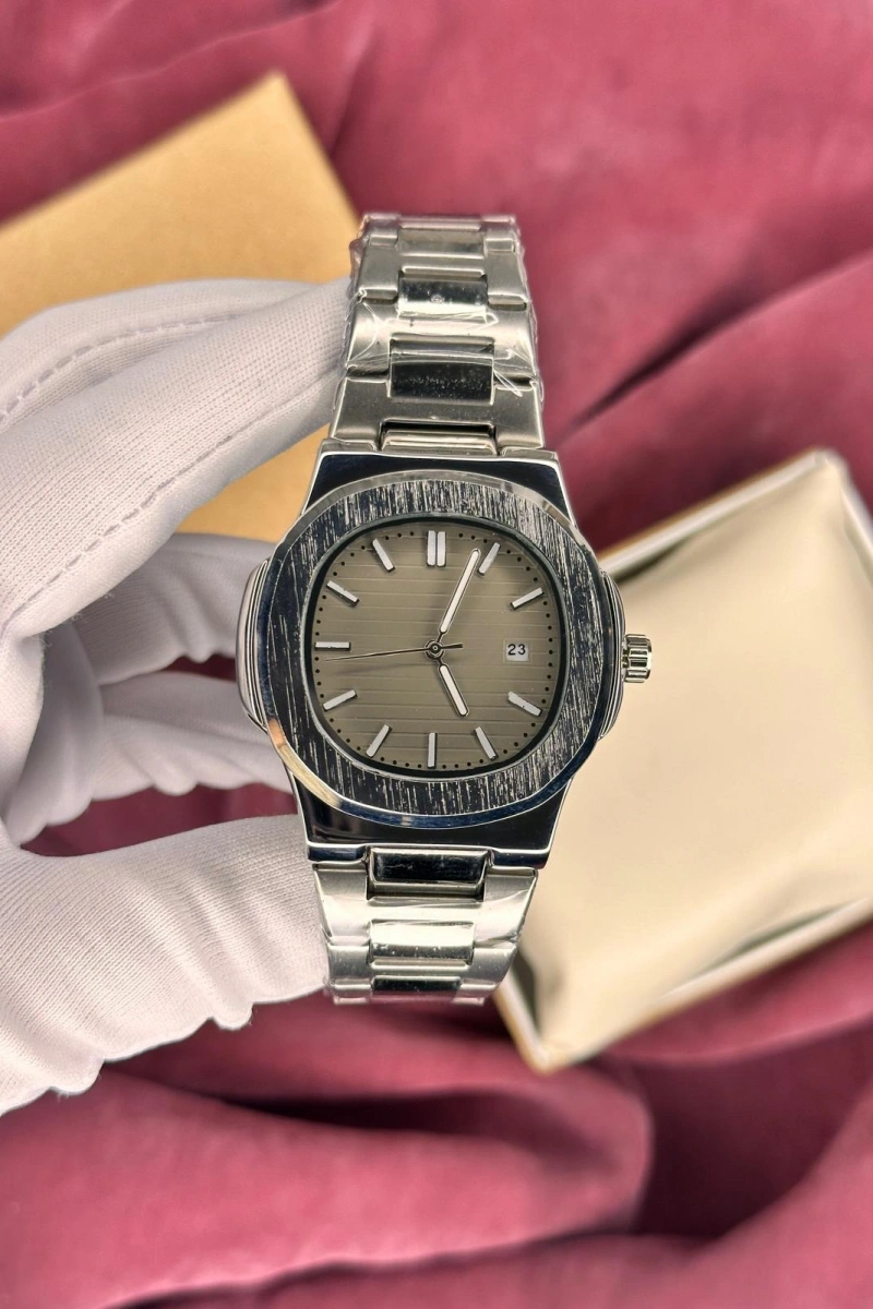 PATEK PHİLİPPE SÜT KAHVESİ KADRAN ERKEK KOL SAATİ