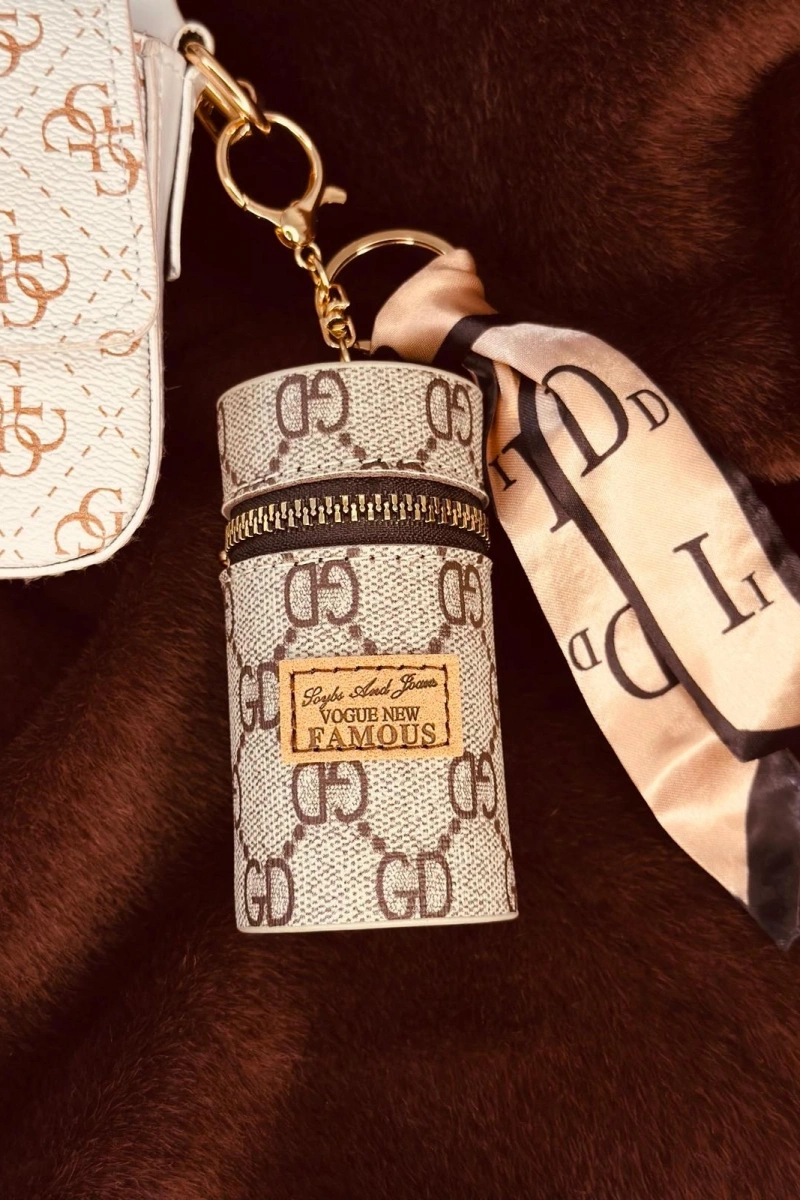FULAR DETAYLI MİNİ ÇANTA CHARM