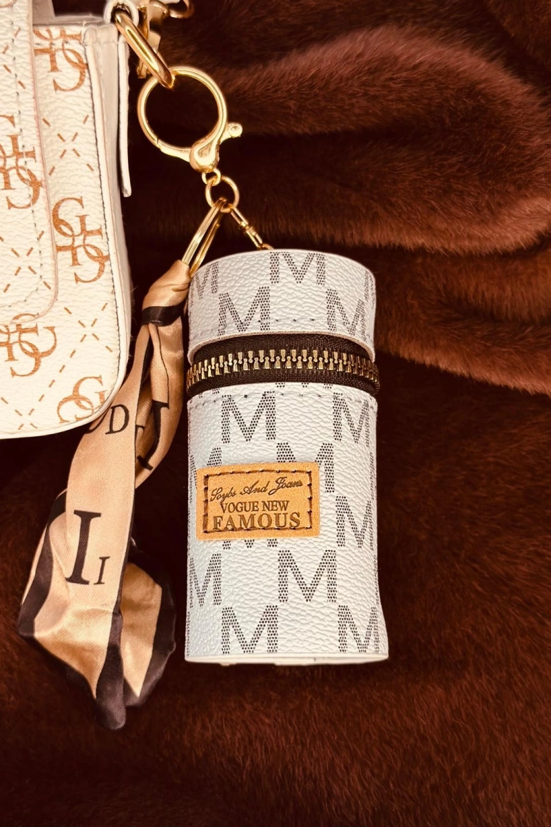 FULAR DETAYLI MİNİ ÇANTA CHARM
