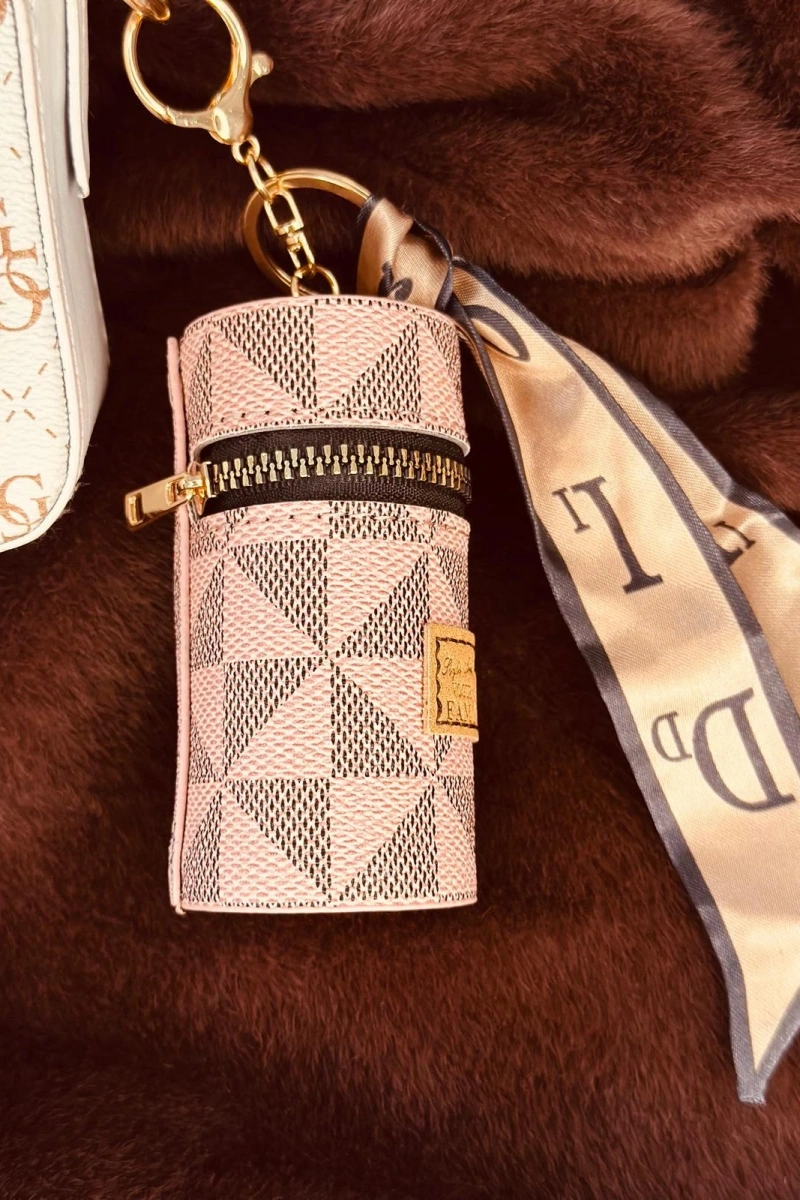 FULAR DETAYLI MİNİ ÇANTA CHARM