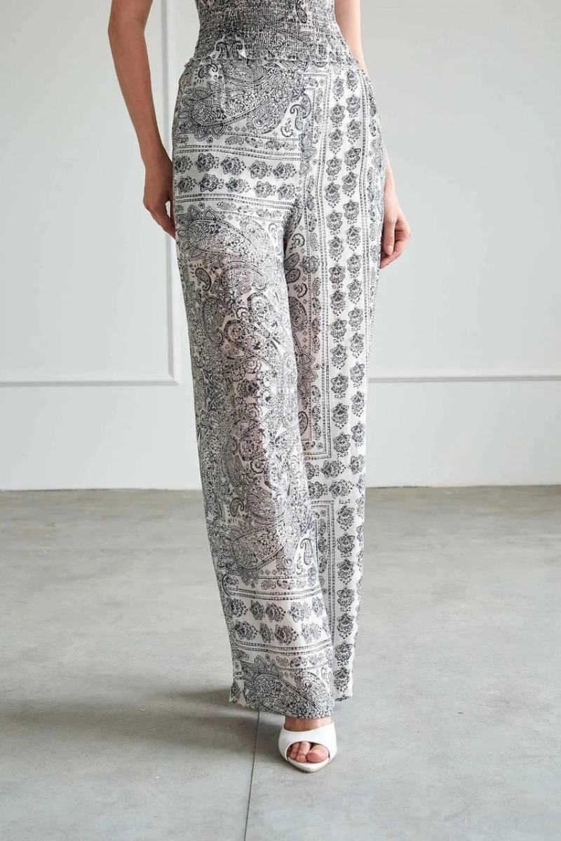 BOHEM DESEN CROP PANTOLAN TAKIM