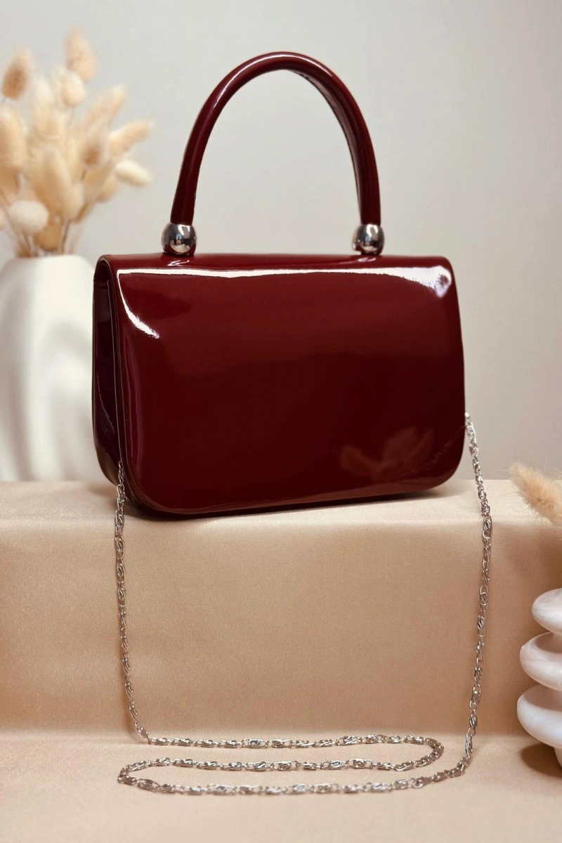 ELORA GLOSS BORDO ÇANTA