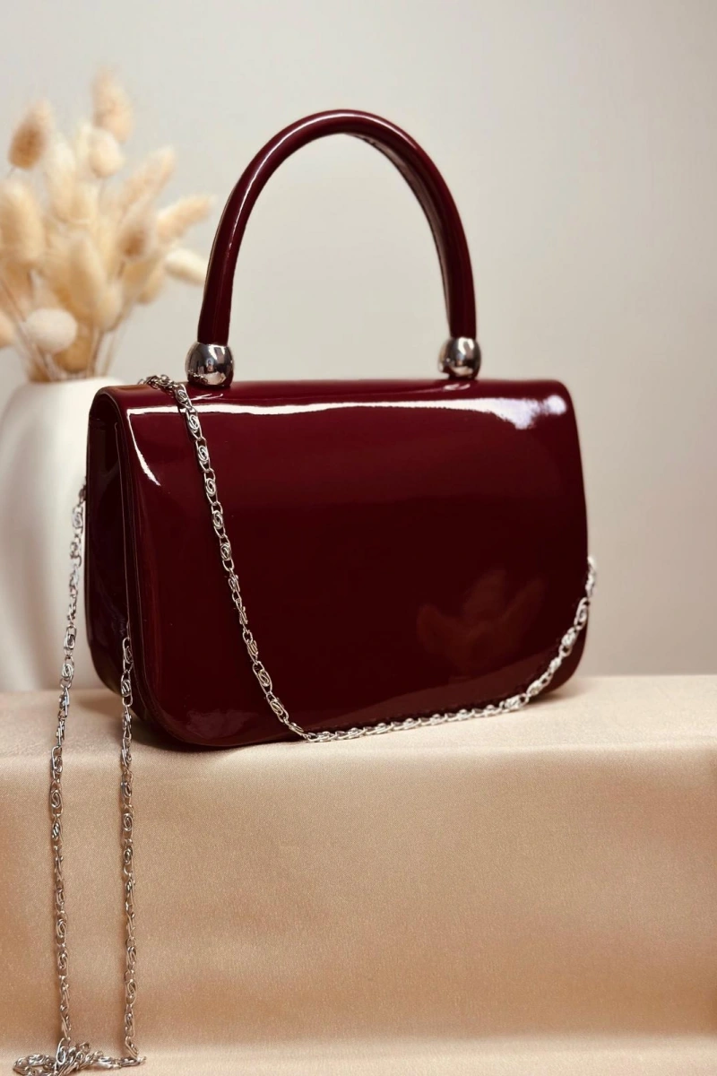 ELORA GLOSS BORDO ÇANTA