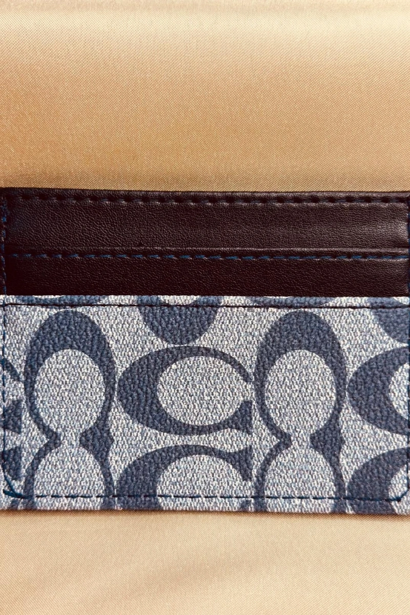 MONOGRAM CAMEL-KAHVE KARTLIK