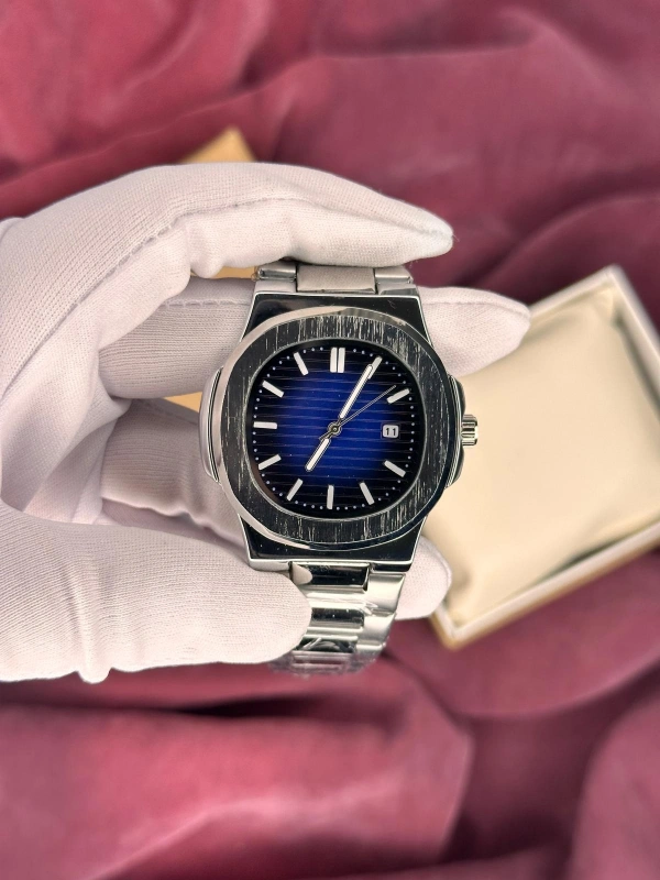 PATEK PHİLİPPE LACİVERT KADRAN ERKEK KOL SAATİ