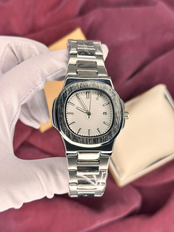 PATEK PHİLİPPE BEYAZ KADRAN ERKEK KOL SAATİ