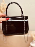 ELORA GLOSS SİYAH ÇANTA