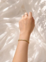 SARMAL HALKALI GOLD BİLEKLİK