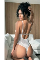 ŞERİT DANTEL DETAYLI TRANSPARAN BODY
