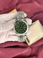YEŞİL FLUTED BEZEL OTOMATİK ERKEK KOL SAATİ
