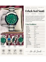 OSYTER PERPETUAL YEŞİL KARDAN OTOMATİK ERKEK KOL SAATİ