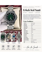 PATEK PHİLİPP EYEŞİL KADRAN ERKEK KOL SAATİ