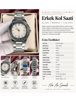 PATEK PHİLİPPE BEYAZ KADRAN ERKEK KOL SAATİ