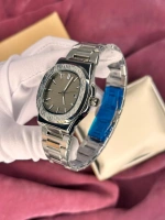 PATEK PHİLİPPE SÜT KAHVESİ KADRAN ERKEK KOL SAATİ