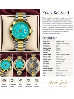 TURKUAZ PRESTİGE OTOMATİK ERKEK KOL SAATİ
