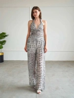 BOHEM DESEN CROP PANTOLAN TAKIM