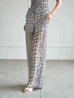 BOHEM DESEN CROP PANTOLAN TAKIM