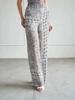 BOHEM DESEN CROP PANTOLAN TAKIM