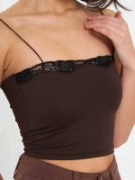 DANTEL DETAYLI ASKILI CROP ATLET