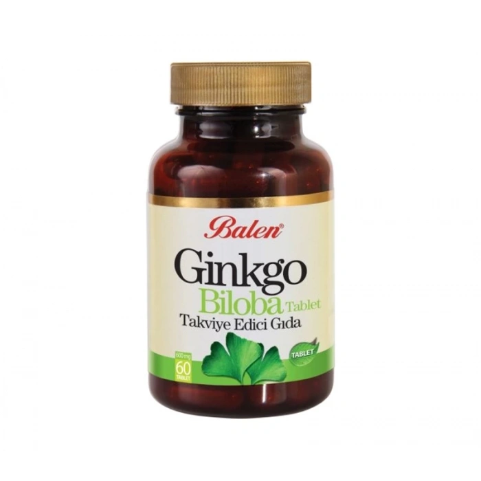BALEN Ginkgo Biloba Tablet 600 MG*60 Adet