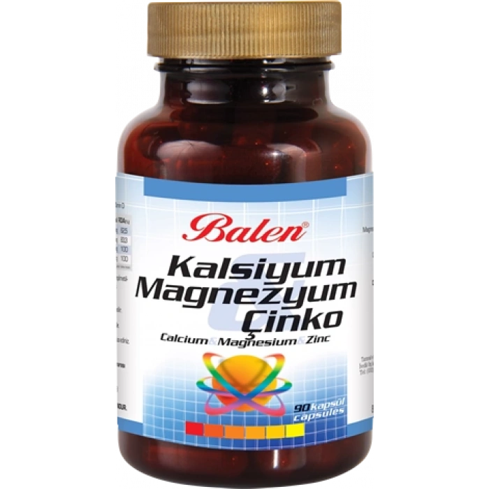 BALEN Kalsiyum & Magnezyum & Çinko Kapsül
