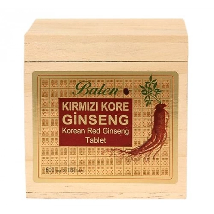 BALEN Kırmızı Kore Ginsengi Ekstraktı 60 Tablet