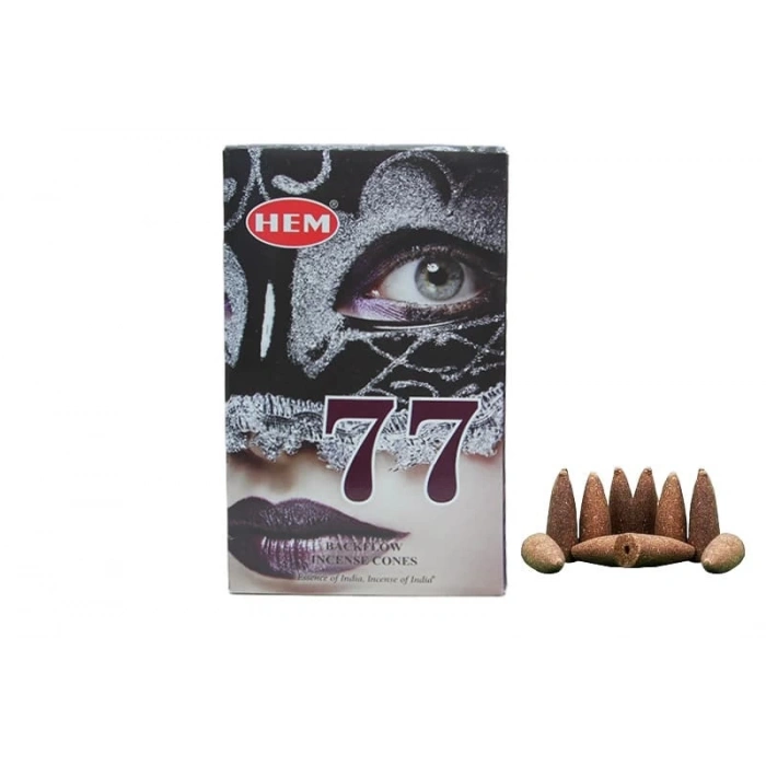Hem 77 Geri Akış Konik Tütsü 10 Adet