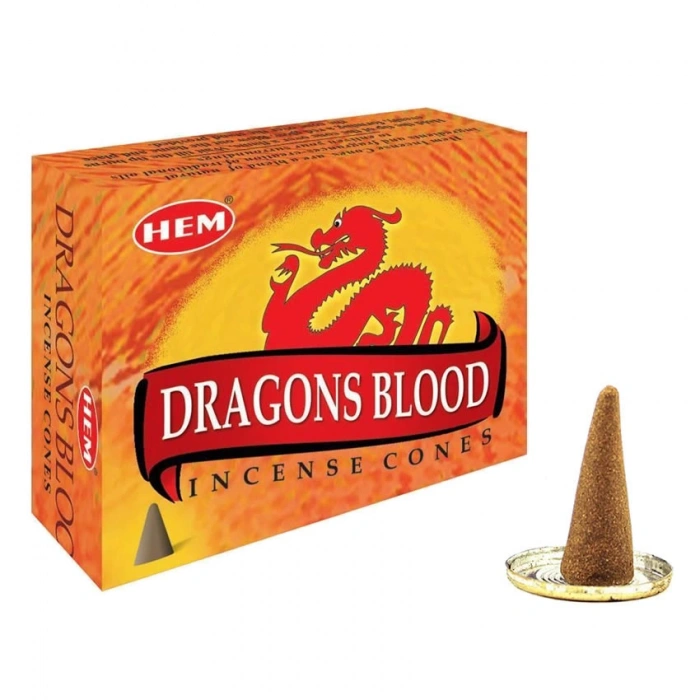 Hem Dragon Blood (Ejderha Kanı) Konik Tütsü 10’lu Paket