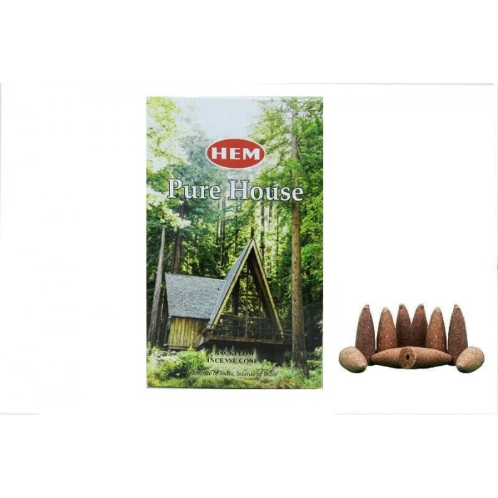 Hem Pure House Geri Akış Konik Tütsü 10 Adet