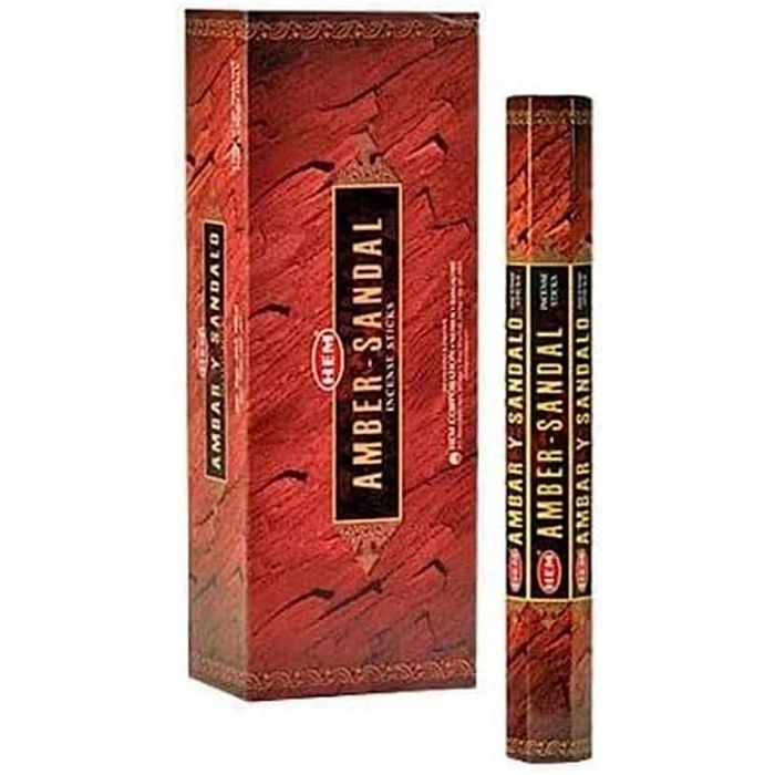 Hem Tütsü Amber-Sandal 20 Çubuk