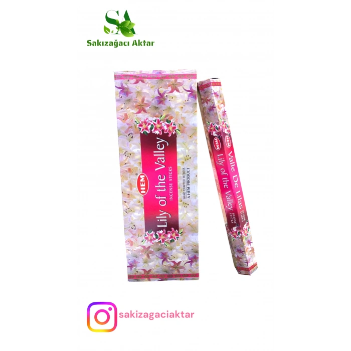 Hem Tütsü Lily Of The Valley 20 Çubuk