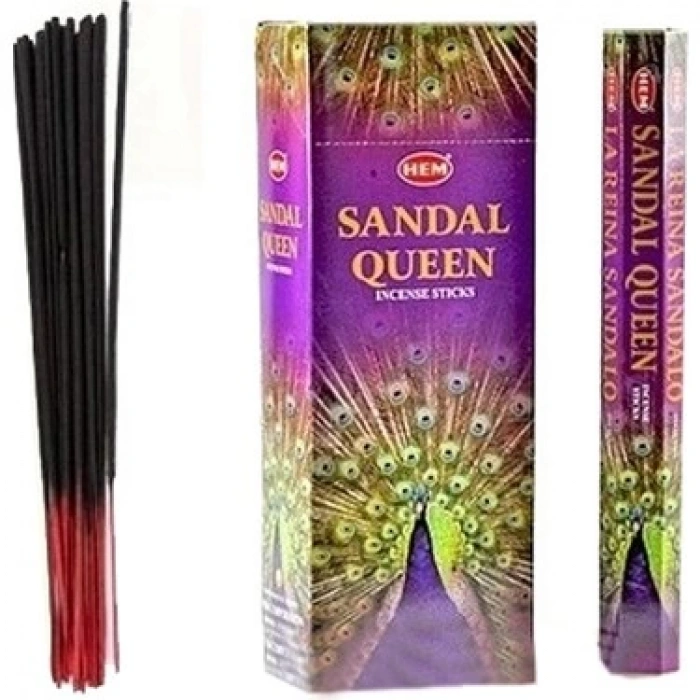 Hem Tütsü Sandal Queen (Sandal Kraliçesi) 20 Çubuk