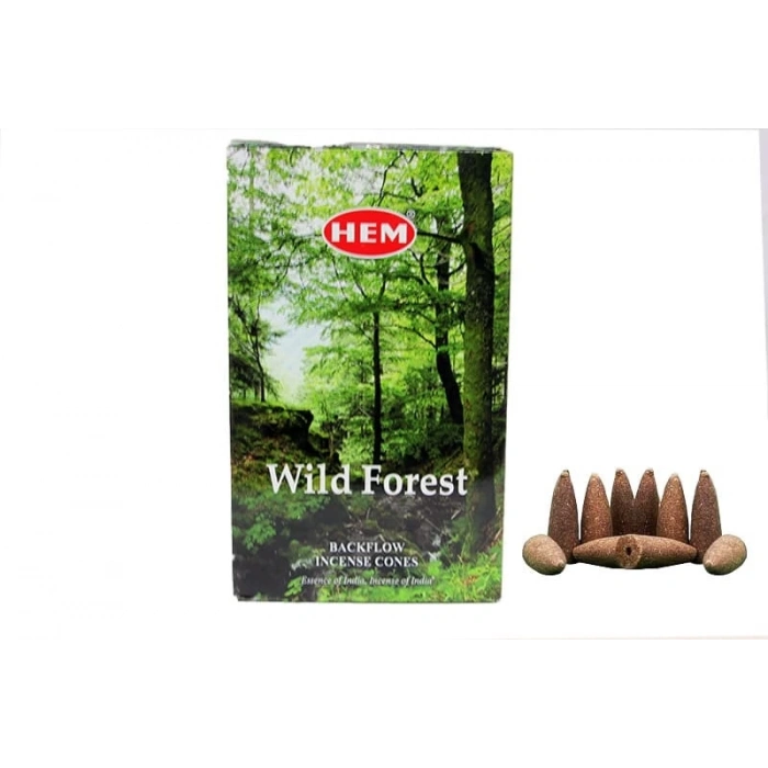 Hem Wild Forest Geri Akış Konik Tütsü 10 Adet